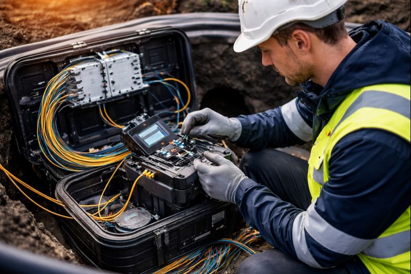Fibre Splicing (Overhead & Underground)
